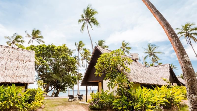 The exterior of Ocean View Villa at Tambua Sands Beach Resort