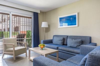 Los Amigos Beach Club Two Bedroom Living Room