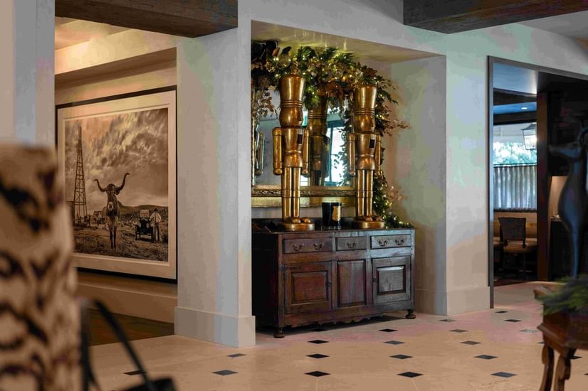 Sunny pool area at Granduca Houston, one of the top Houston hotels with pools, featuring lounge chairs