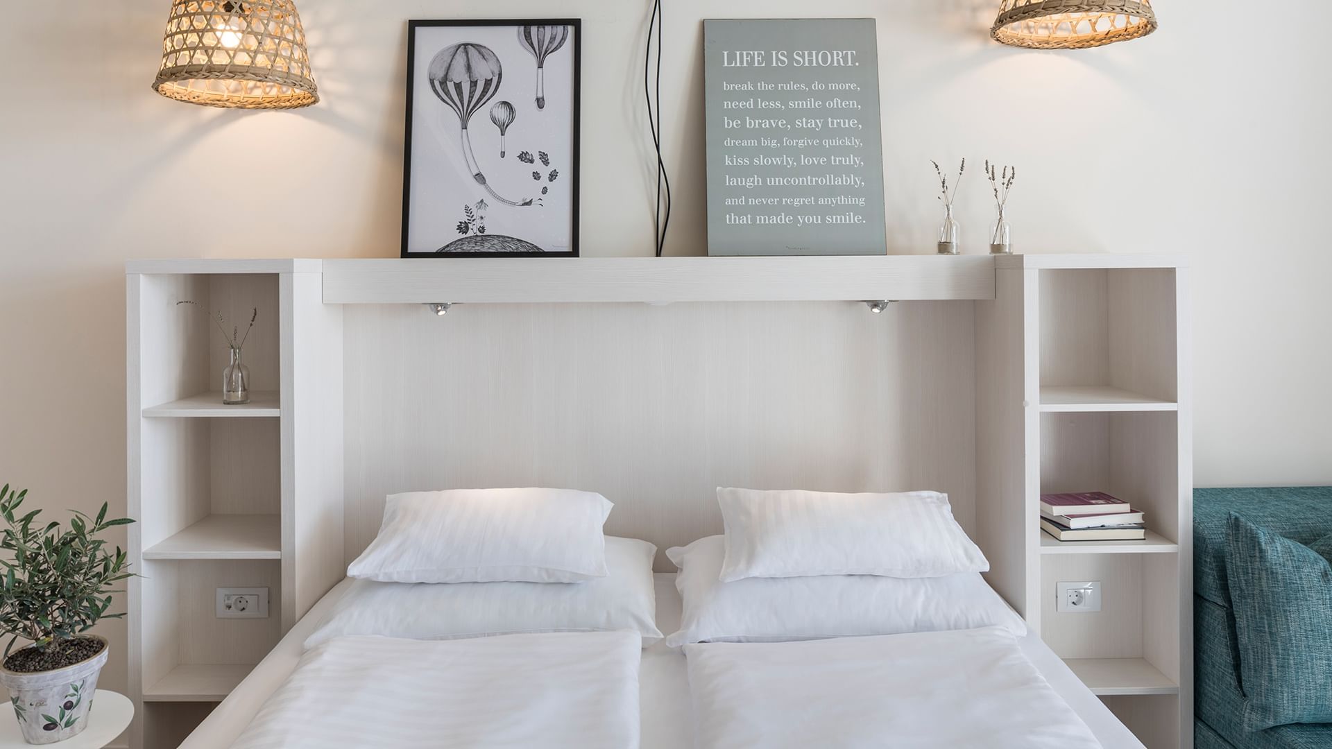 Double bed in Comfort Room, Falkensteiner Hotel Park Punat 