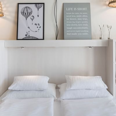 Double bed in Comfort Room, Falkensteiner Hotel Park Punat 