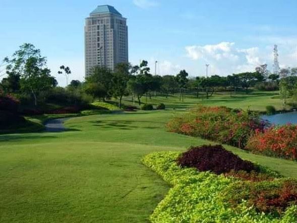 View of the Bukit Darmo Golf park near Vasa Hotel Surabaya