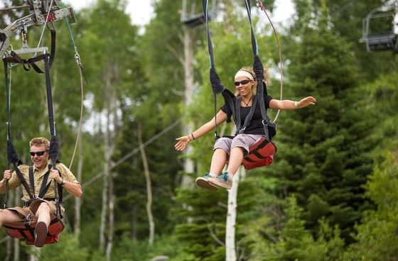 Utah Olympic Park Zipline near Stein Eriksen Lodge