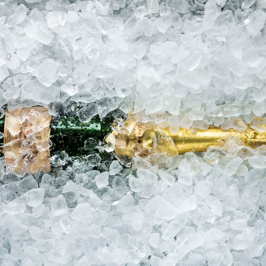 bottle of champagne