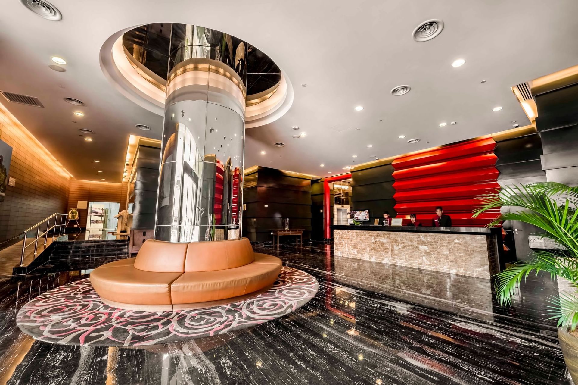 The Hotel lobby & reception area at Cititel Express Penang