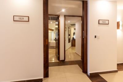 Entrance view of Family Deluxe Room at Buenaventura Grand Hotel and Spa