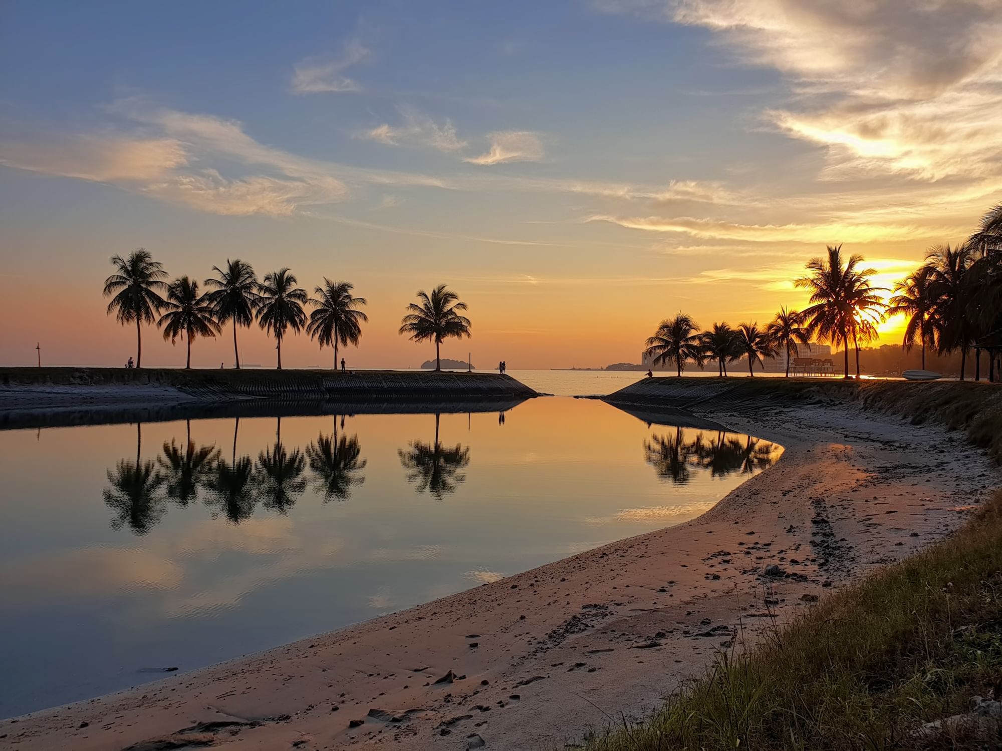 Bagan Pinang Beach at Port Dickson