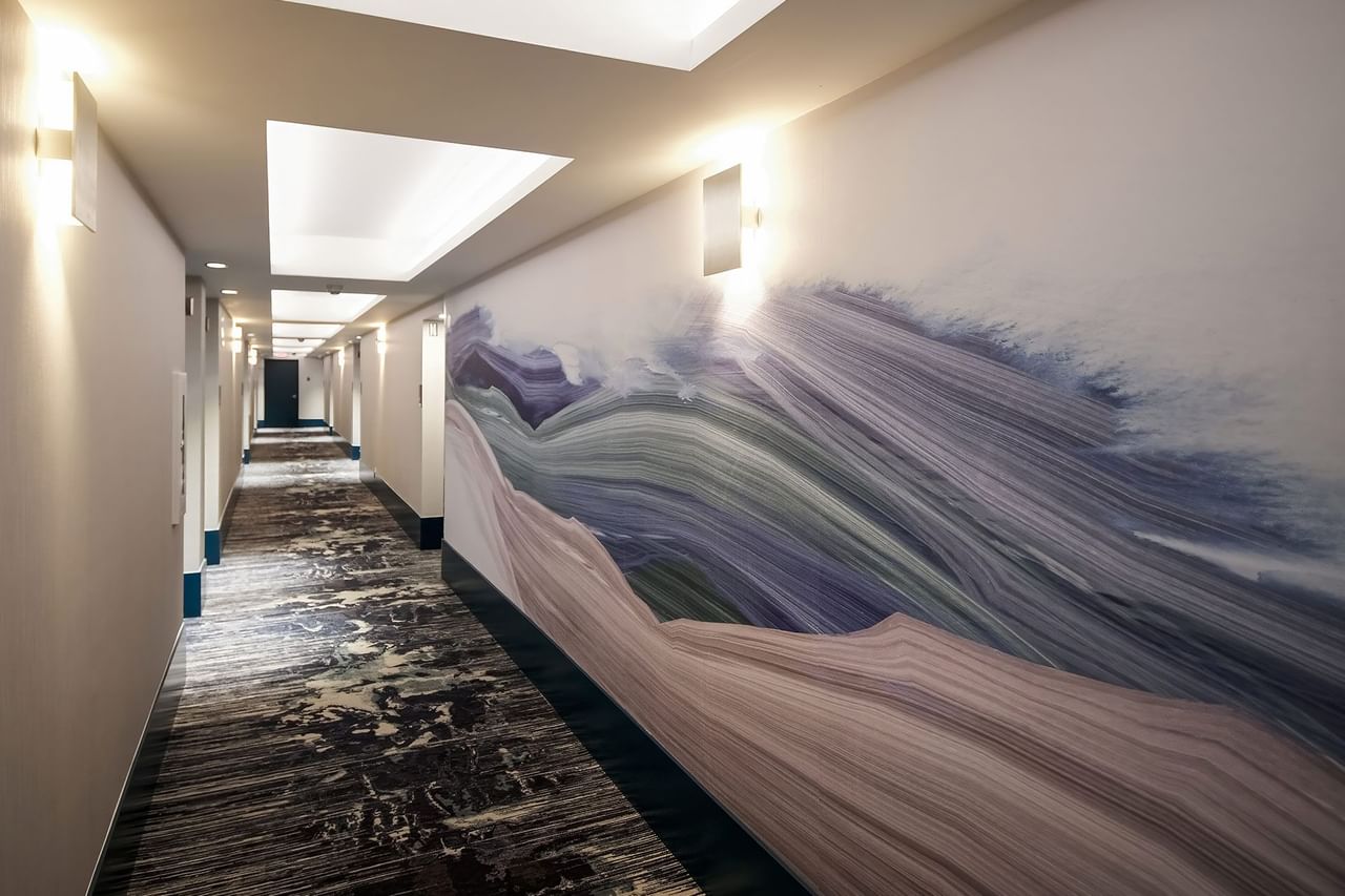 The Hallways in Coast Bastion Hotel