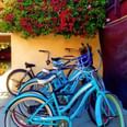 Hotel bicycles parked near Inn at Avila Beach