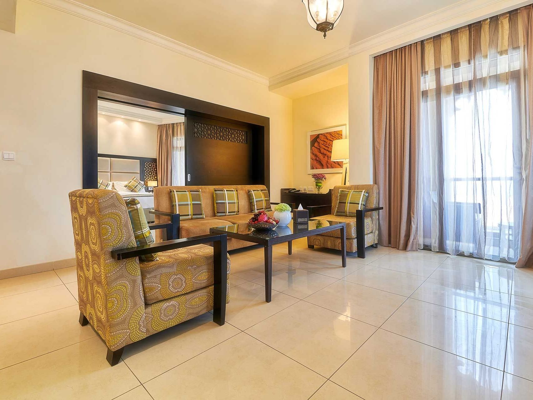Deluxe Suite at Bahi Ajman Palace Hotel