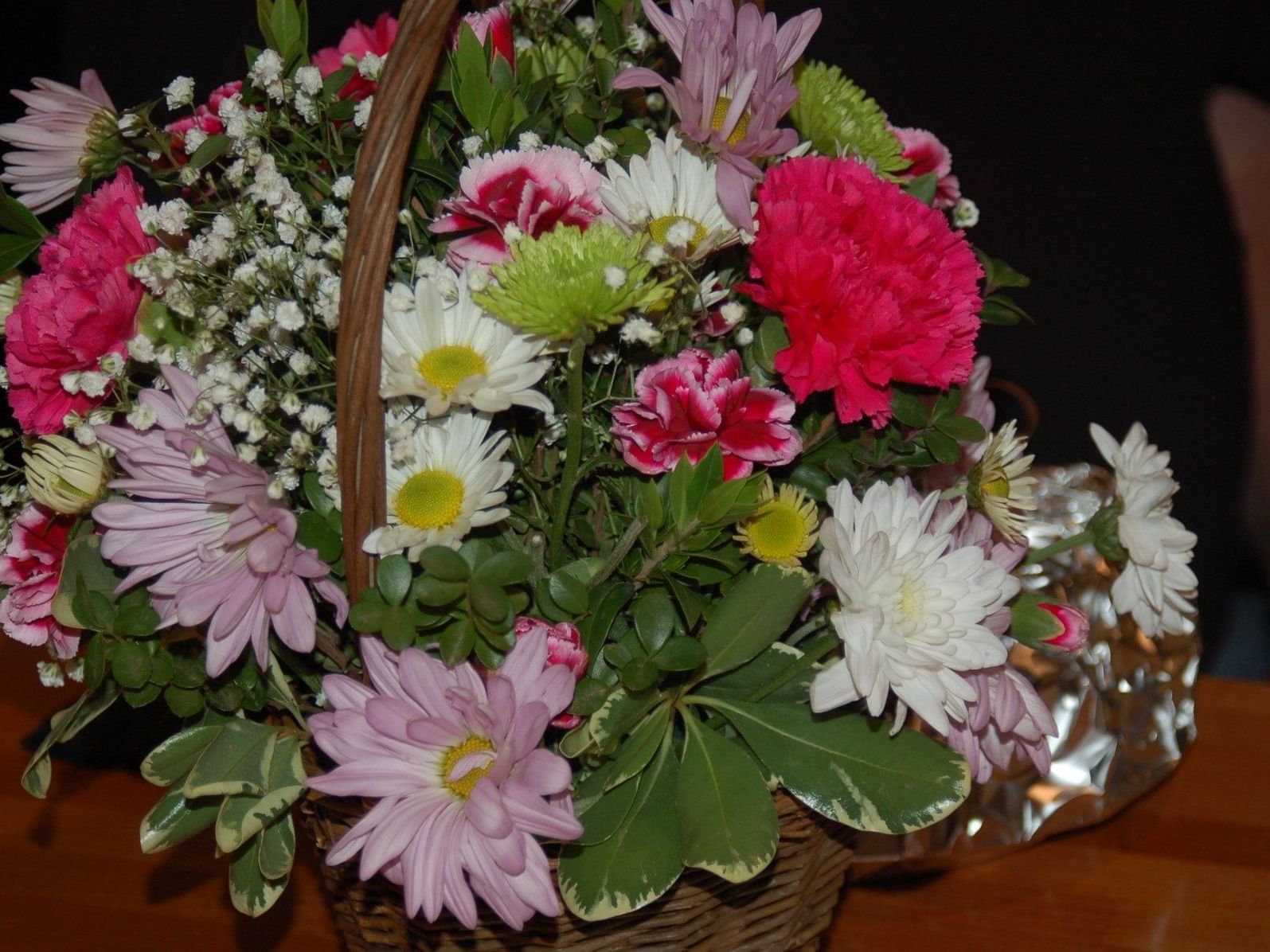 basket of flowers