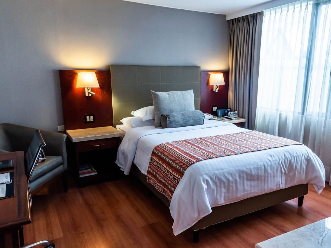 Habitacion doble non smoking con cama King en Bogota Plaza Hotel 
