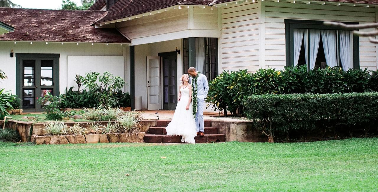 bride and groom