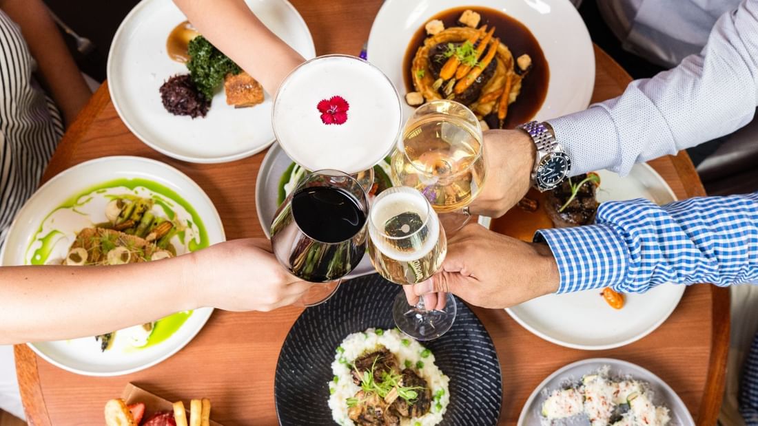Sen5es Restaurant and Wine Bar, located in Perth CBD, Novotel Perth Langley