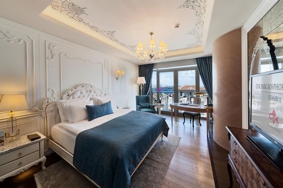 Superior room at CVK Park Bosphorus Hotel in Istanbul