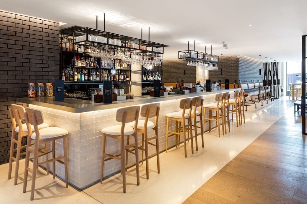 Leicester Square Kitchen Bar Counter And Seating