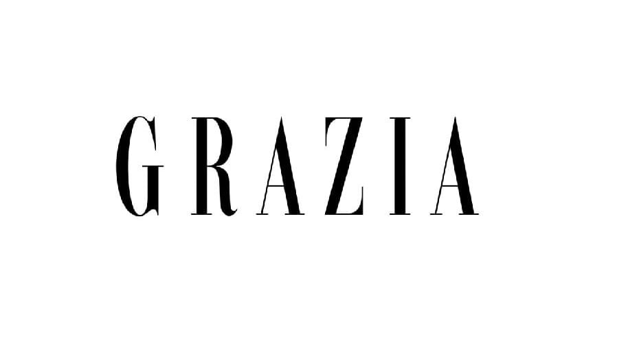 The Logo of Grazia used at The Londoner Hotel
