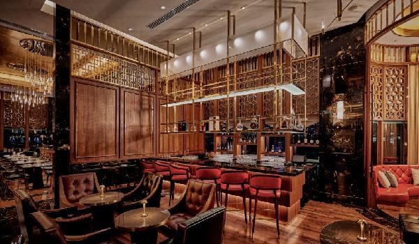 Bar counter of Gordon Ramsay Bar & Grill at Sunway Resort