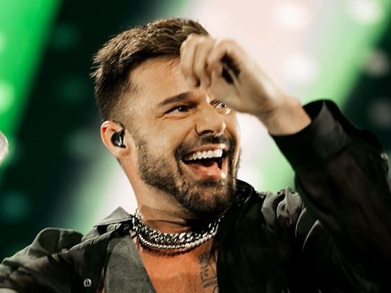 Ricky Martin live at Rod Laver Arena near Pullman Melbourne on the Park