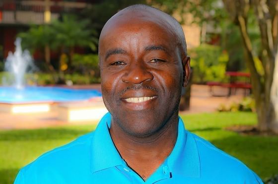 Portrait of Fildor Lapointe, Director of Housekeeping at Rosen Inn International