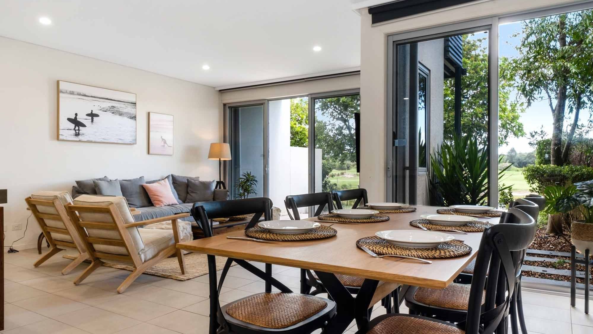 Deluxe Three Bedroom Living Area Pullman Magenta Shores Resort