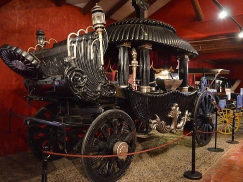 An old car displayed in Colchagua Museum at NOI Blend Colchagua