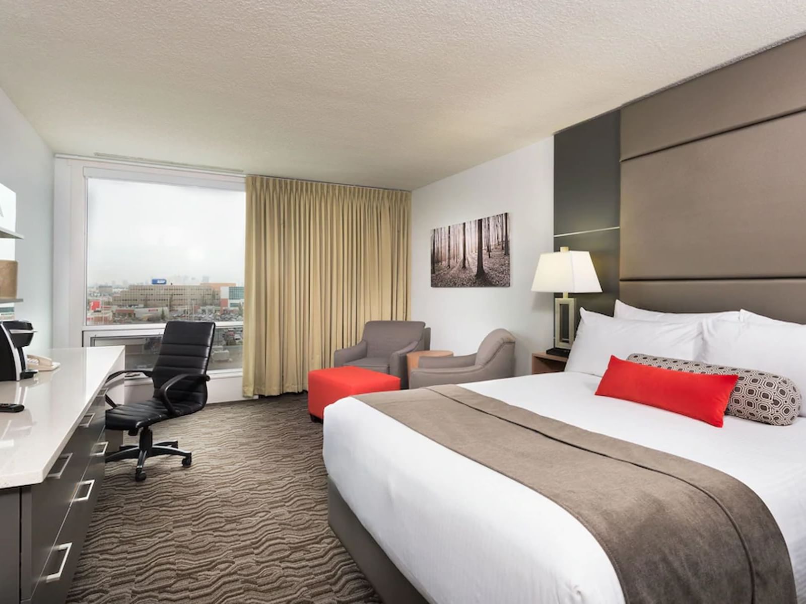 Premium King Room with one bed at Carriage House Hotel