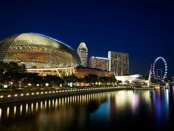 Exterior of The Esplanade near Paradox Hotel Singapore