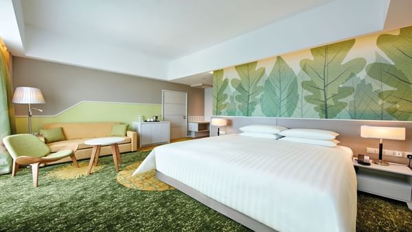 Bedroom with king size bed in Sunway Velocity Hotel Superior Premier Room
