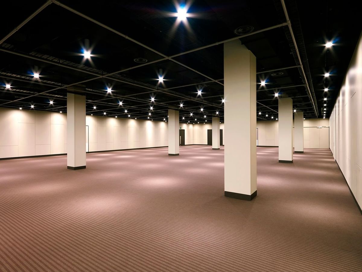 Interior of spacious Exhibition Hall at Crown Hotel Melbourne