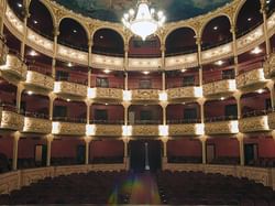 Interior view of the National Theater near Central Hotel Panama