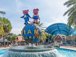 Entarce of Siam Park City near Chatrium Residence Sathon