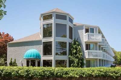 Exterior view of a guest room building at Anchorage By The Sea