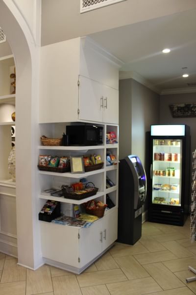 Gift shop at Hotel St. Pierre