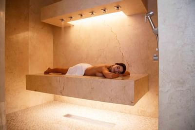 Woman getting treatment in the spa at Retreat Costa Rica