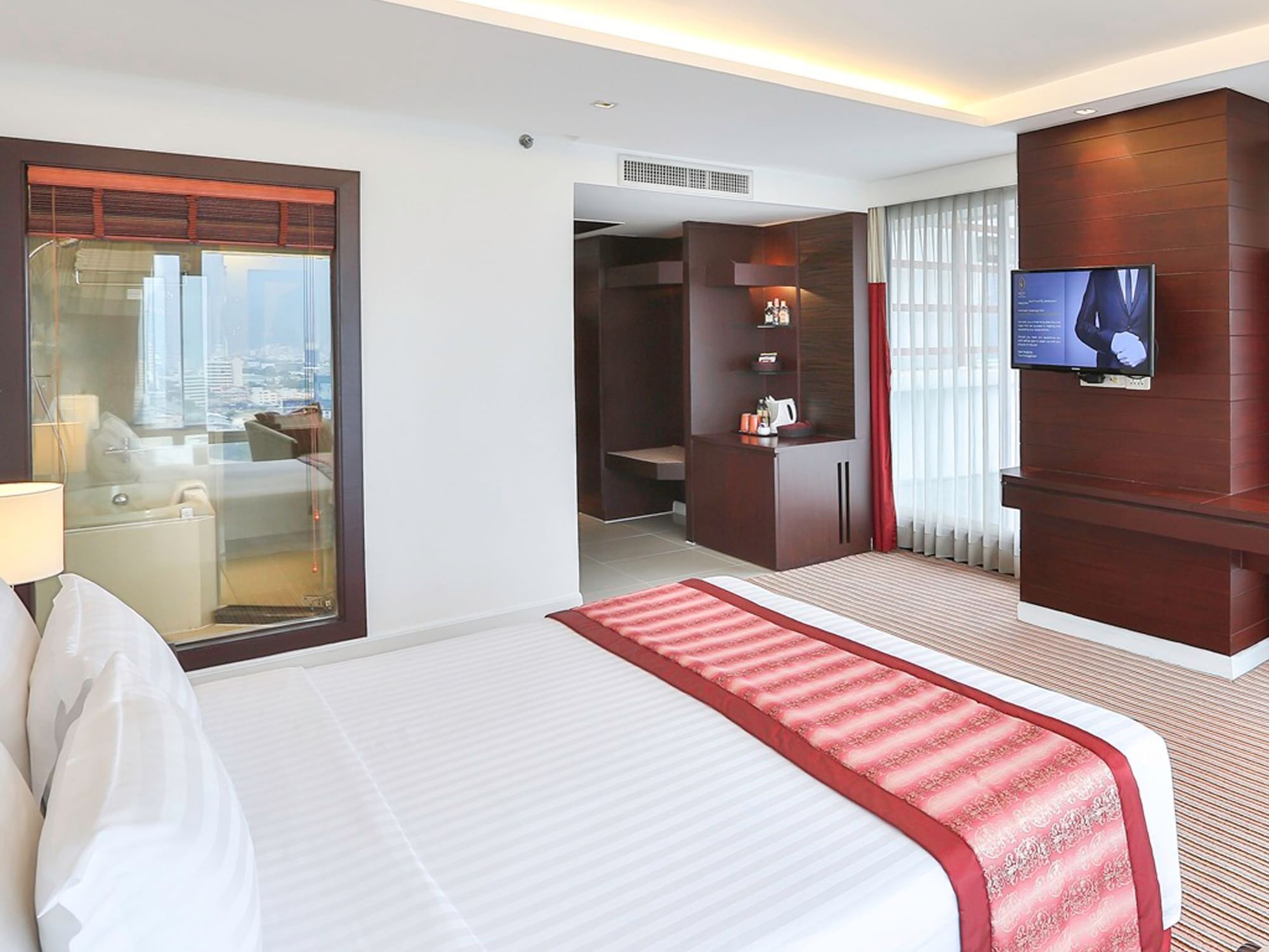 The Night stand in Executive Sky Room at Eastin Hotels