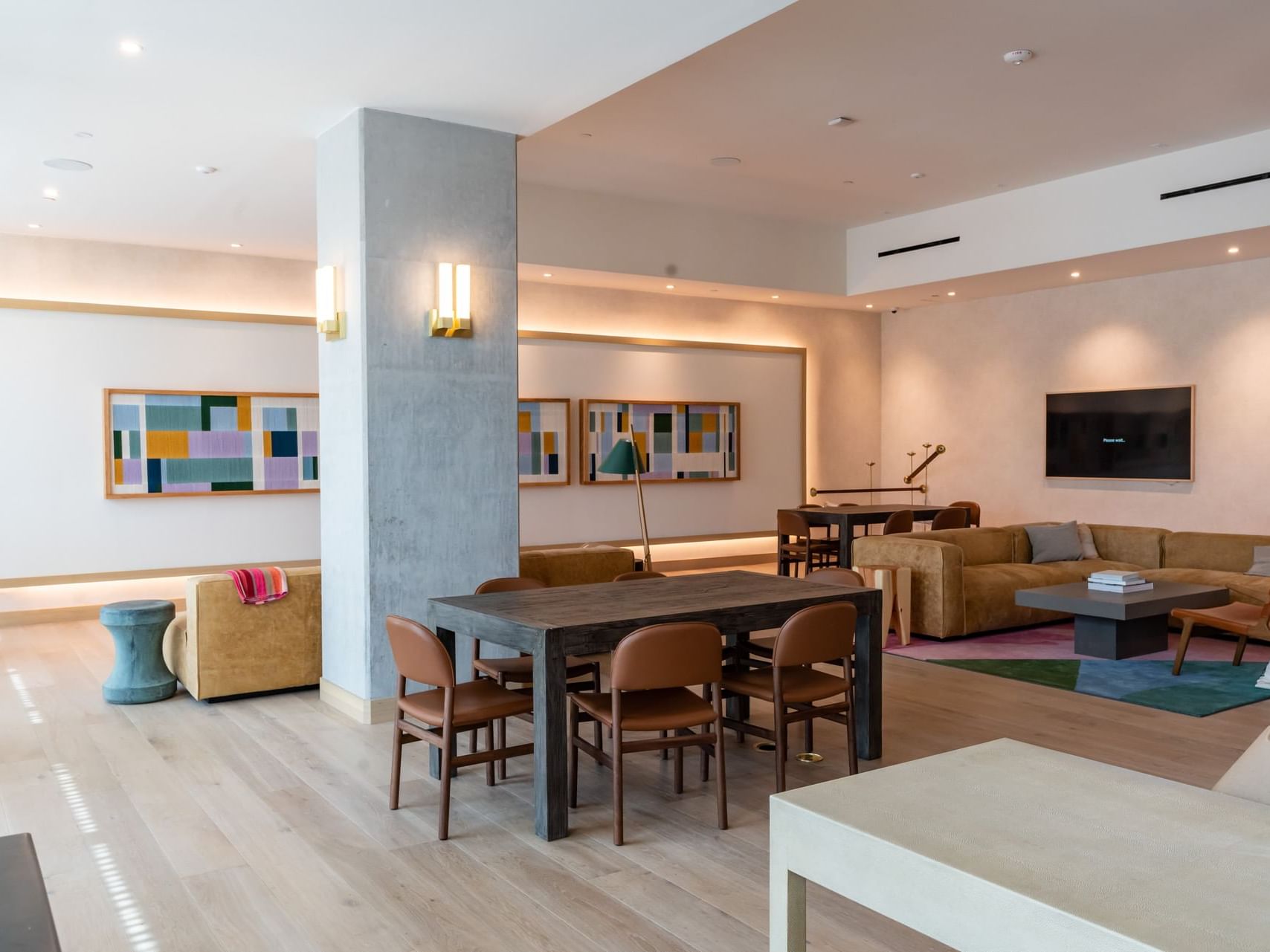 Interior of Coffee bar area at Austin Condo Hotel