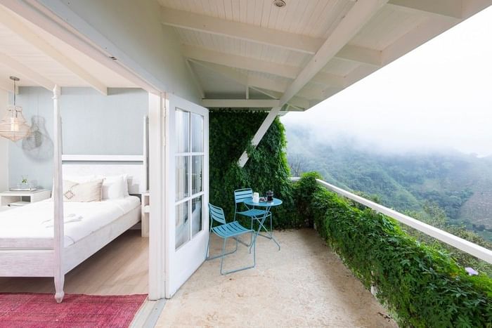 Double Queen Room private balcony