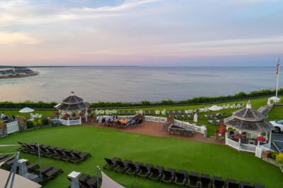 Oceanfront resort view of Anchorage By The Sea