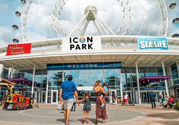 Entrance view of ICON Park near Lake Buena Vista Resort Village & Spa