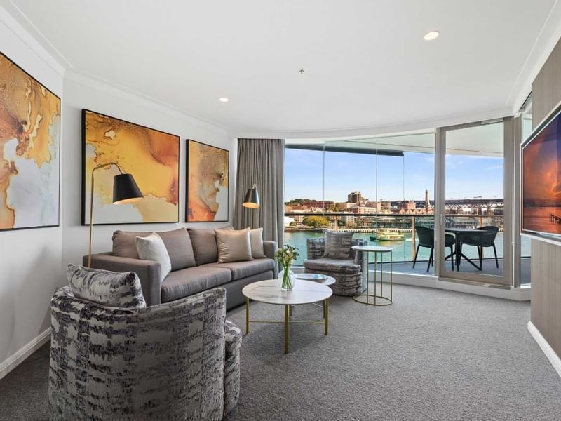 Deluxe 1-bedroom Harbour View at Pullman Quay Grand Sydney