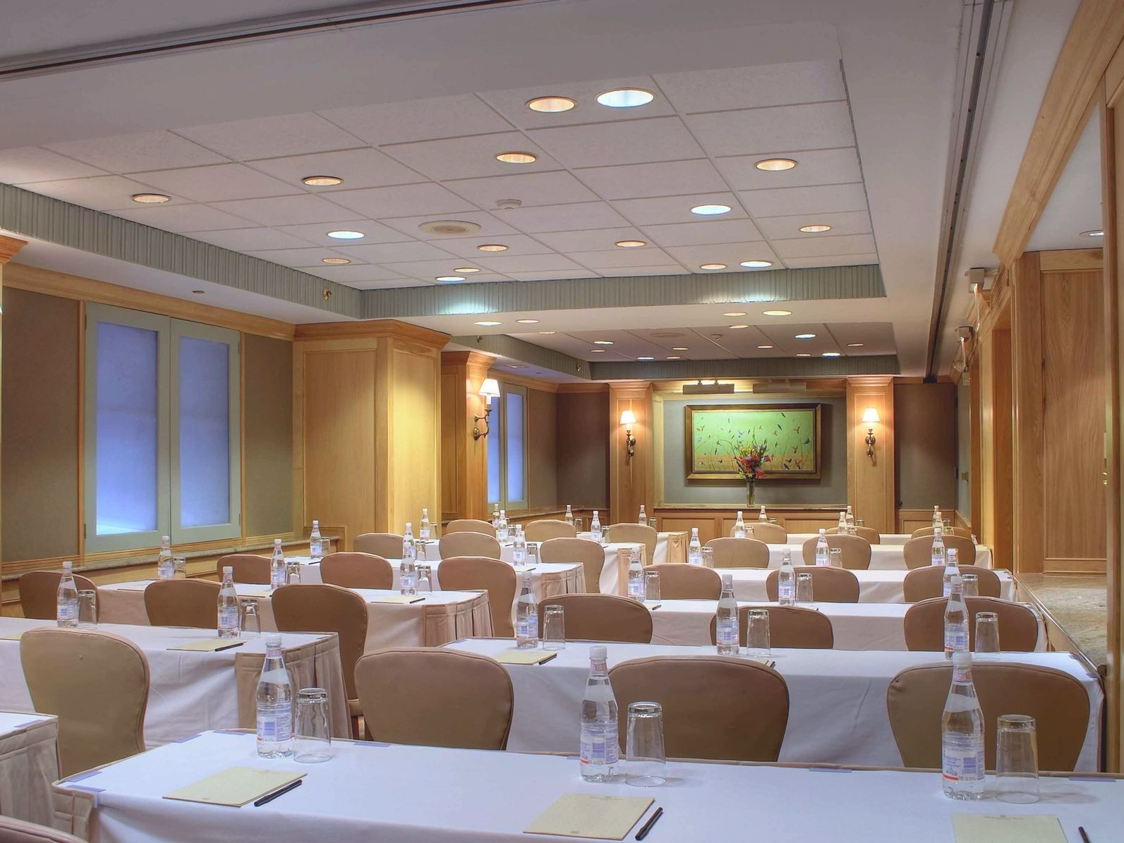 Salon II with classroom chair set up at The Whitehall Hotel