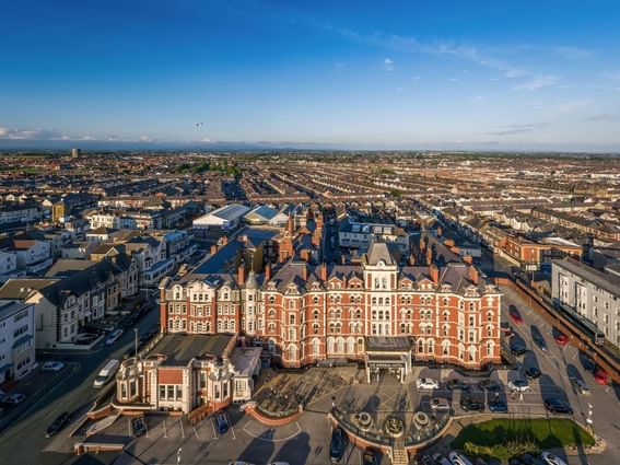 Aerial view of Imperial Hotel near Townhouse Hotel Manchester