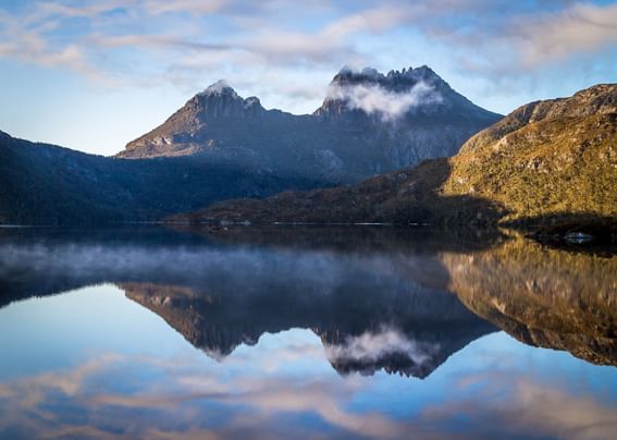 Cradle Mountain & Dove lake near Cradle Mountain Hotel