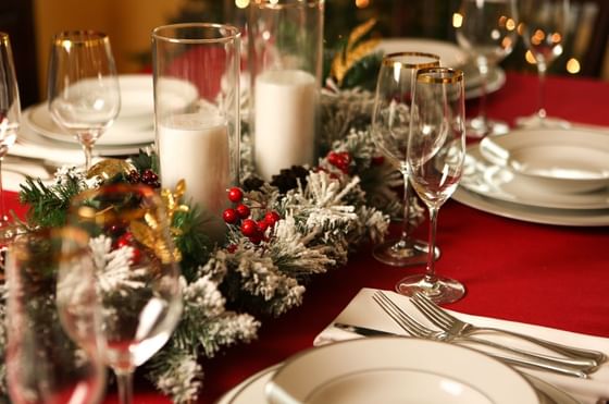 Christmas Dinner at Fountain View Cafe
