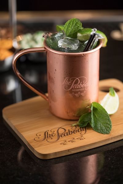A mule 36 served at Peabody Hotels & Resorts