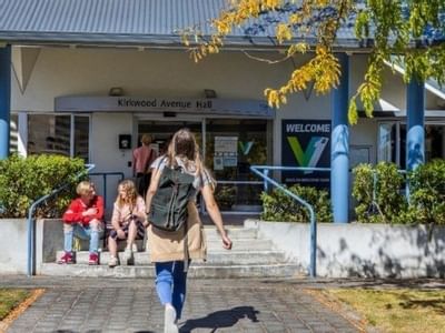 Kirkwood Avenue Hall - Entrance