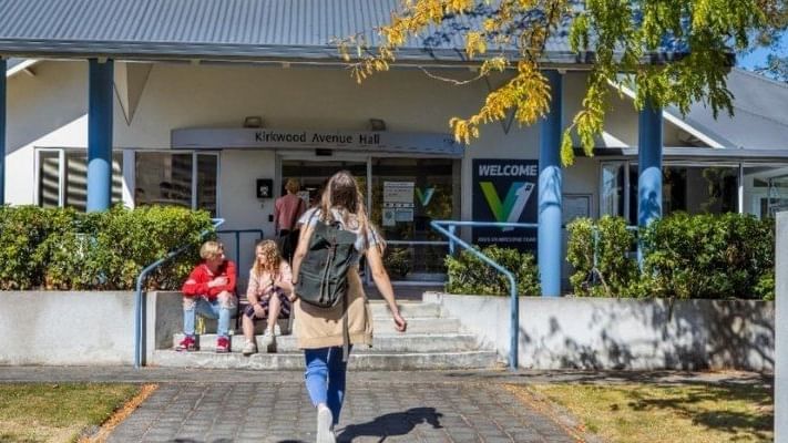 Kirkwood Avenue Hall - Entrance