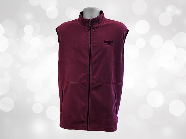 Purple Fleece Vest