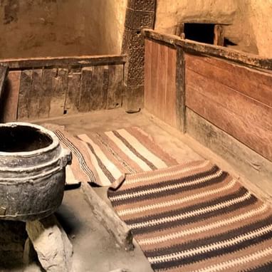 Interior of the Altit Fort Musuem near Serena Altit Fort  